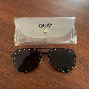 Quay rhinestone sunglasses!